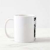 Mug Lanterne verte contre Lanterne verte, noir et blan (Gauche)