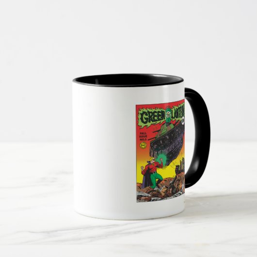 Mug Lanterne verte dans les tranchées (Devant droit)