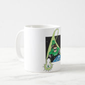 Mug Lanterne verte dans l'espace (Devant gauche)