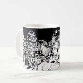 Mug Lanterne verte entourée (Devant gauche)