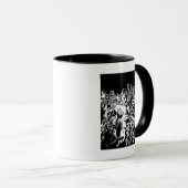 Mug Lanterne verte entourée (Devant droit)