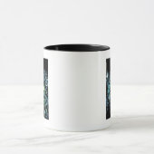 Mug Lanterne verte entourée - Couleur (Centre)