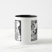 Mug Lanterne verte et Lune - Noir et Blanc (Centre)
