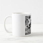 Mug Lanterne verte et Lune - Noir et Blanc (Gauche)