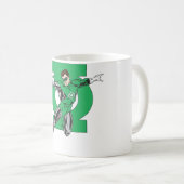 Mug Lanterne verte et symbole (Devant droit)