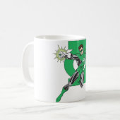 Mug Lanterne verte et symbole (Devant gauche)
