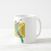 Mug Lanterne Verte Étend Les Armoiries (Devant droit)