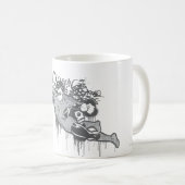Mug Lanterne verte - Innocence tordue BW (Devant droit)