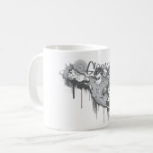 Mug Lanterne verte - Innocence tordue BW (Devant gauche)