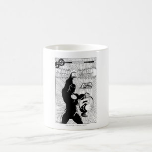 Mug Lanterne verte - lanterne rougeoyante, noire et