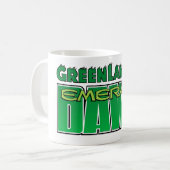 Mug Lanterne verte - logo Emerald Dawn (Devant gauche)