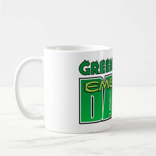 Mug Lanterne verte - logo Emerald Dawn (Gauche)