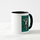 Mug Lanterne verte - Poster "sans peur" (Devant droit)