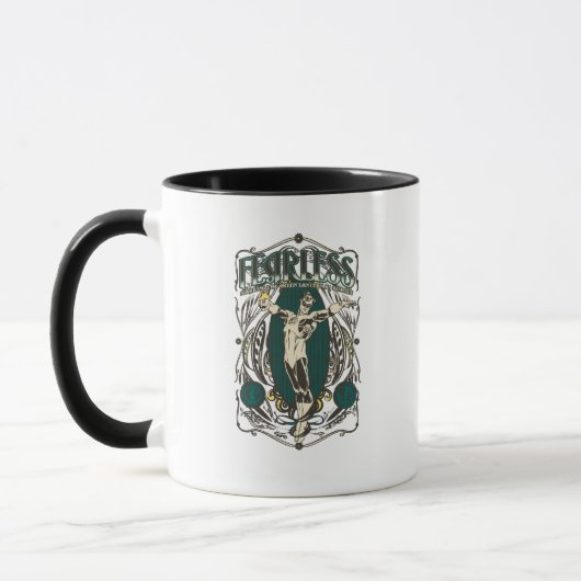 Mug Lanterne verte - Poster "sans peur" (Gauche)