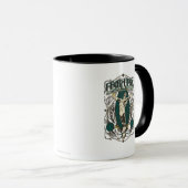 Mug Lanterne verte - Poster "sans peur" (Devant droit)