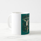 Mug Lanterne verte - Poster "sans peur" (Devant gauche)