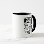 Mug Lanterne verte vs Sinestro, noir et blanc (Devant droit)