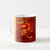 Mug Lanternes de dragon chinois traditionnel de Nouvel (Devant gauche)