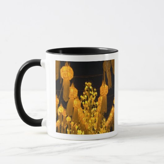 Mug Lanternes pour le festival Loi Krathong. (Gauche)