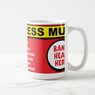 Mug L'anti chef de coup de kit d'effort ici attaquent
