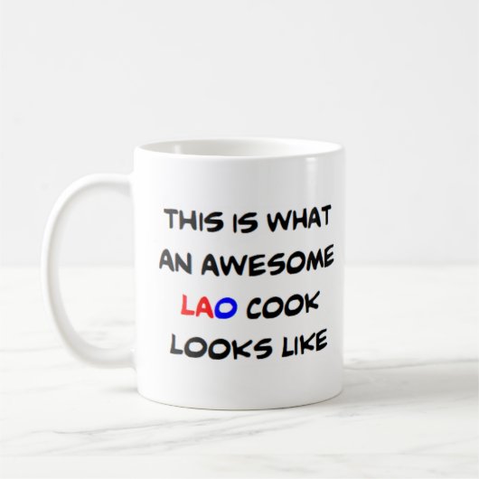 Mug lao cook, génial (Gauche)
