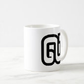 Mug Lao / Laos Numéro Neuf / 9 / ໙ (Kao/Gao) Laotien (Devant droit)