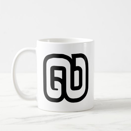 Mug Lao / Laos Numéro Neuf / 9 / ໙ (Kao/Gao) Laotien (Gauche)