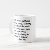 Mug Lao Tzu sur Darkness (Devant gauche)
