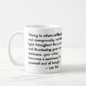 Mug Lao Tzu sur Darkness (Gauche)