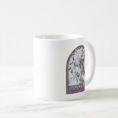 Mug Lăo Vintage Floral Grand-mère (Devant droit)