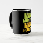 Mug L'apiculteur Pas d'argent Pas de miel (Devant gauche)