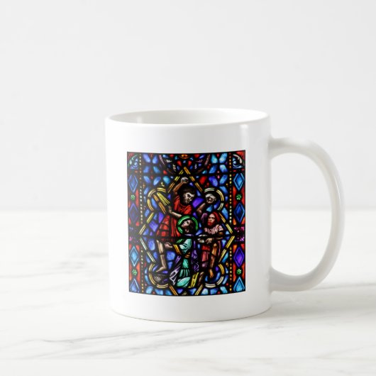 Mug Lapidation de l'art en verre souillé de Stephens (Droite)