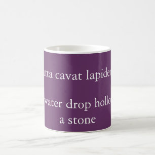 Mug Lapidem de cavat de Gutta