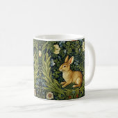 Mug Lapin Art nouveau dans le jardin (Devant droit)