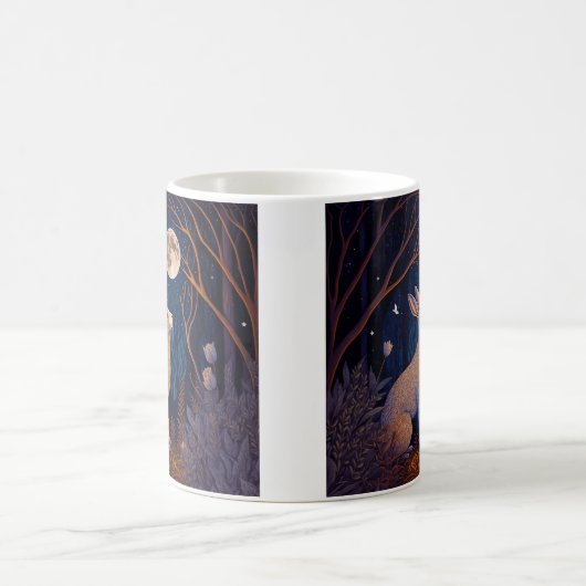 Mug Lapin au clair de lune (Centre)
