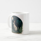 Mug Lapin au clair de lune (Devant gauche)