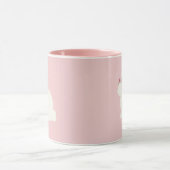 Mug Lapin avec couronne de fleurs (Centre)