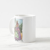 Mug Lapin avec la cage à oiseaux (Devant gauche)