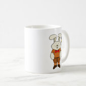 Mug Lapin avec une cloche à l'oreille (Devant droit)
