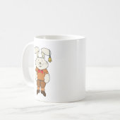 Mug Lapin avec une cloche à l'oreille (Devant gauche)