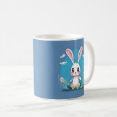 Mug Lapin blanc de Pâques (Devant droit)