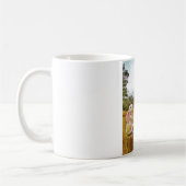 Mug Lapin blanc et Cheval jaune (Gauche)