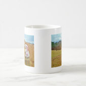 Mug Lapin blanc et cheval jaune blond (Centre)