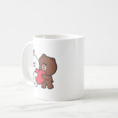 Mug lapin Brown de coni (Devant gauche)
