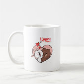 Mug lapin Brown de coni (Gauche)