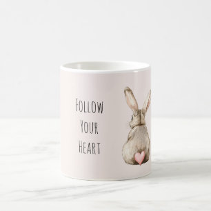 Mug Lapin cœur de Bunny Blush
