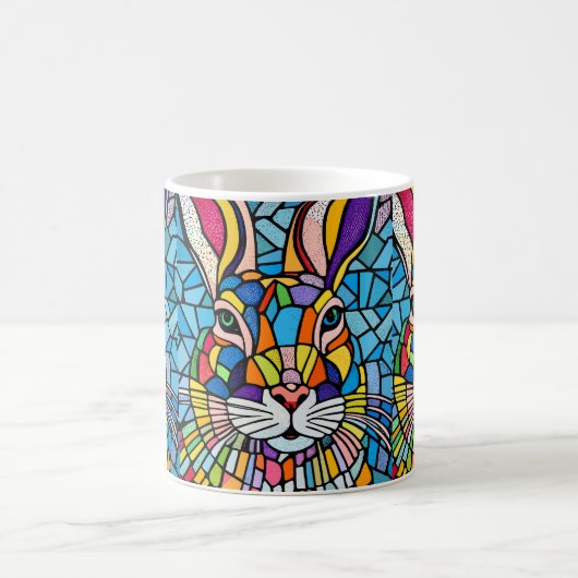 Mug Lapin coloré (Centre)