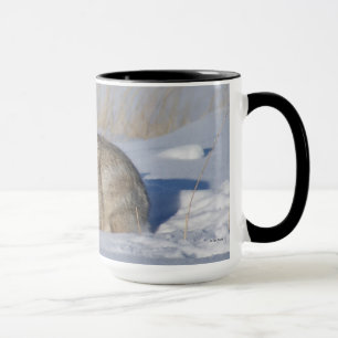 Mug Lapin Cottontail R5 dans la neige