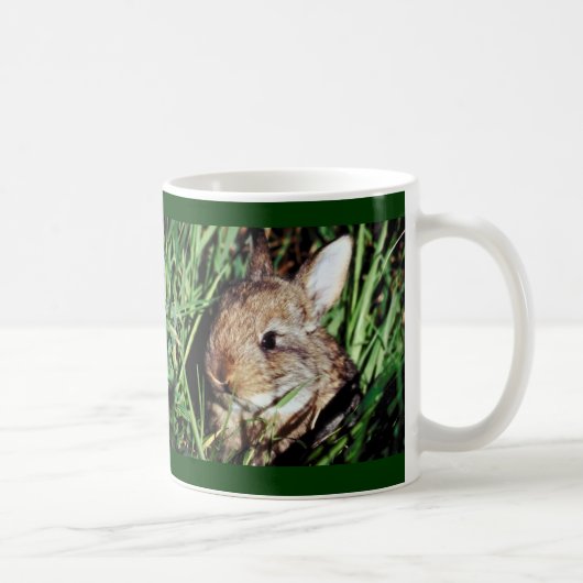 Mug Lapin dans l'herbe (Droite)