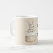 Mug Lapin dans un panier (Devant gauche)